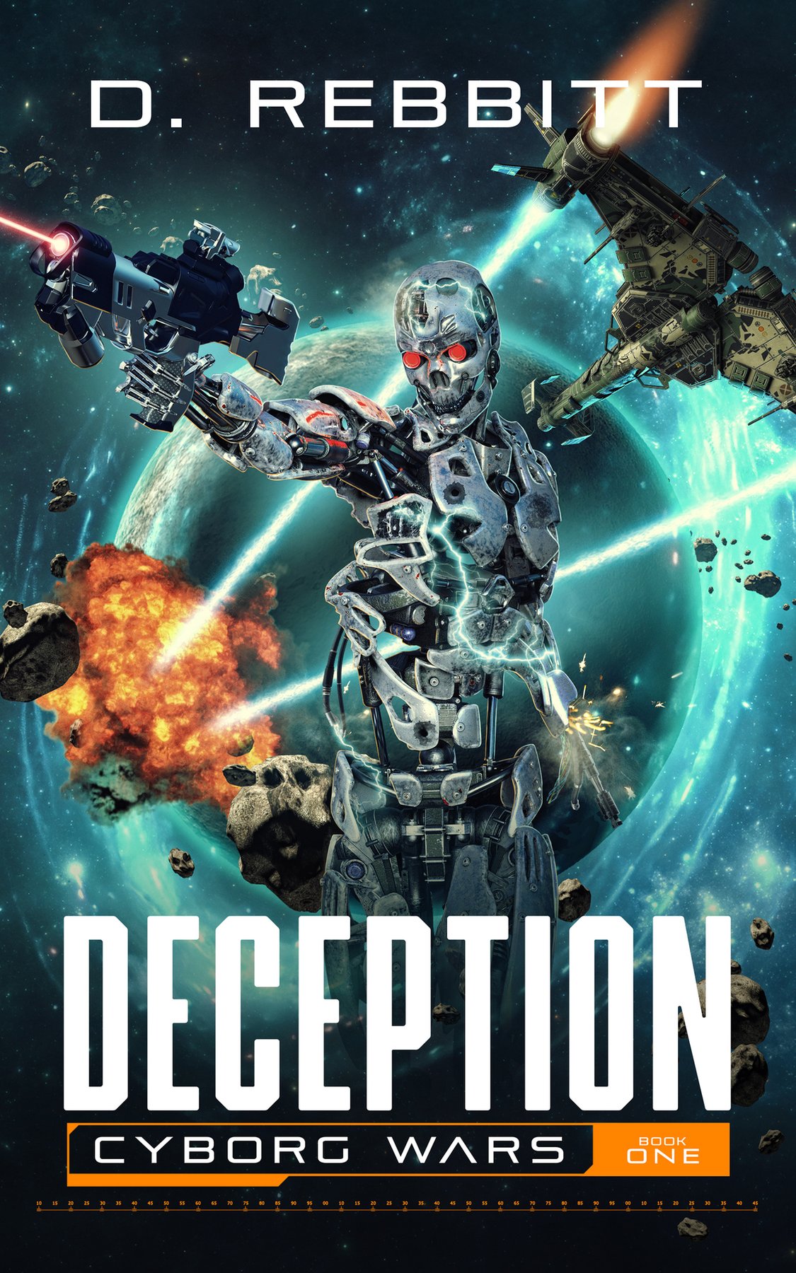 Cover of Deception: The Cyborg Wars Book 1