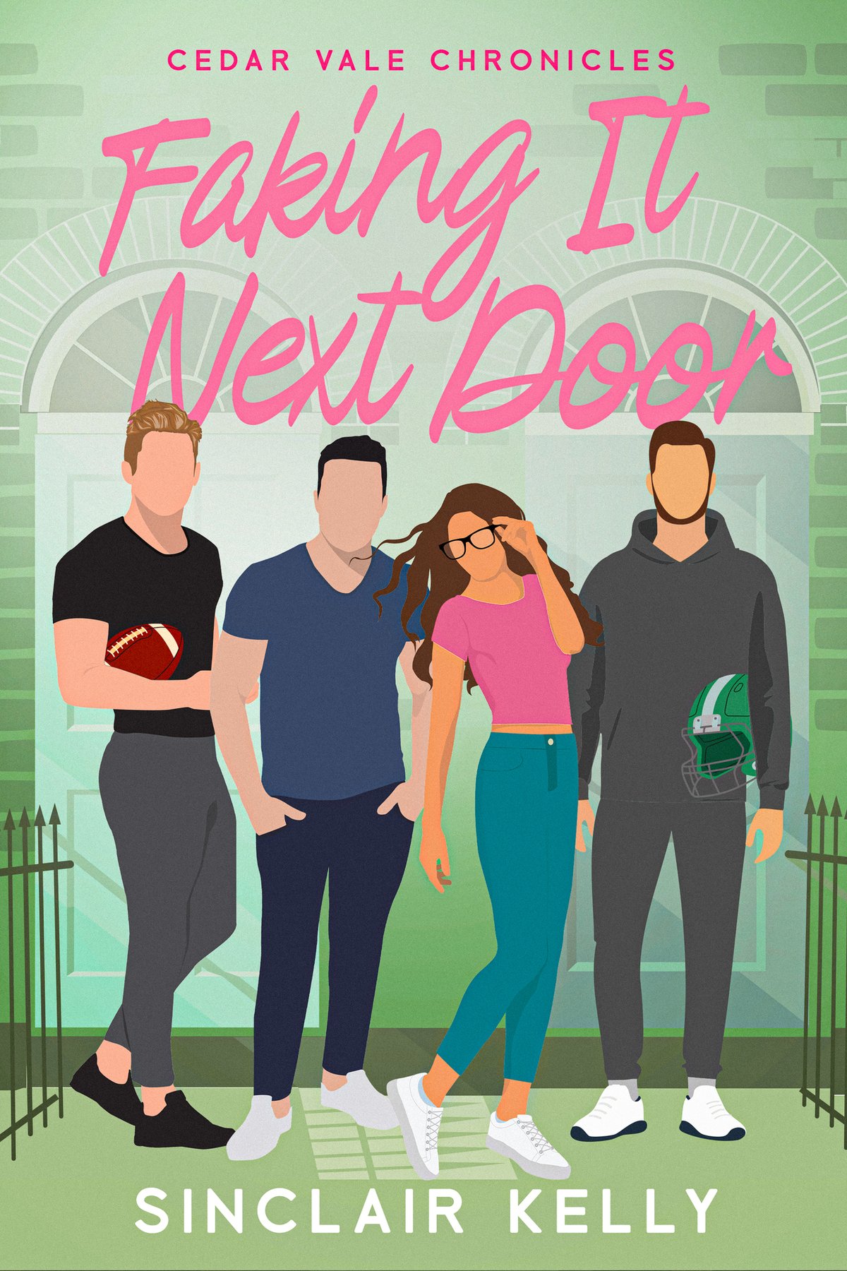 Cover of Faking It Next Door (Cedar Vale Chronicles Book 1)