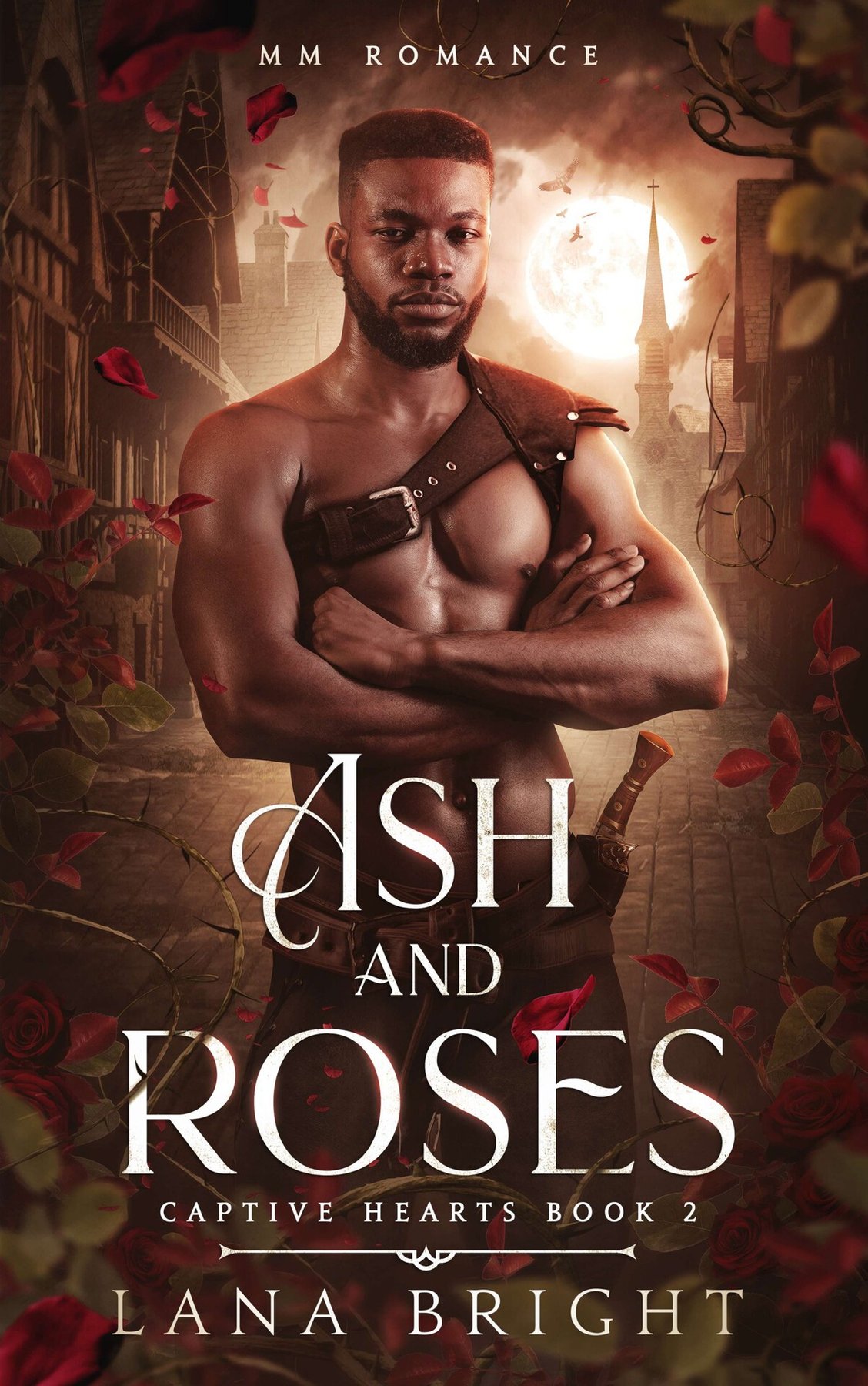 Cover of Ash and Roses (Captive Hearts Book 2)