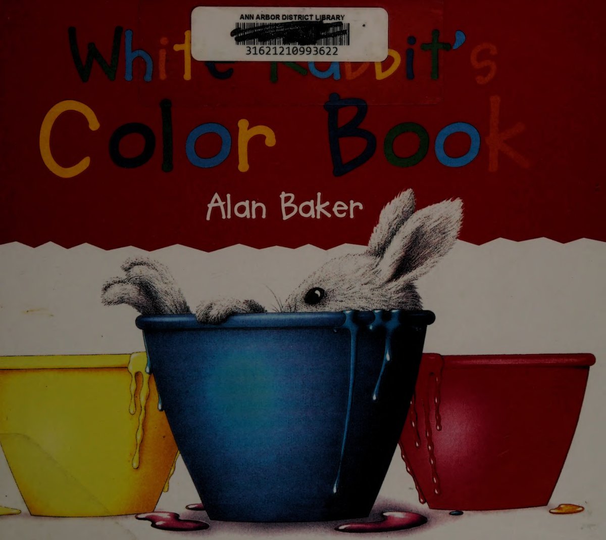 Cover of White Rabbit's color book