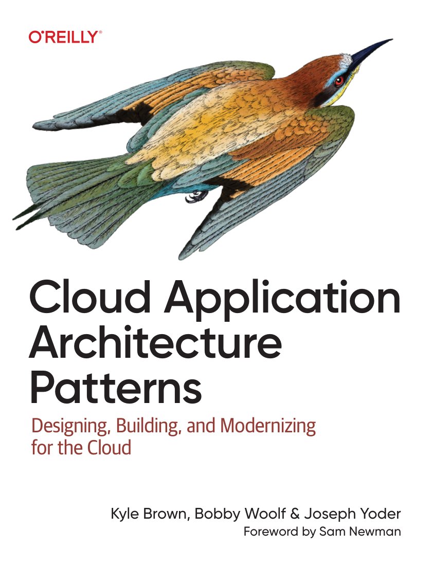 Cover of Cloud Application Architecture Patterns
