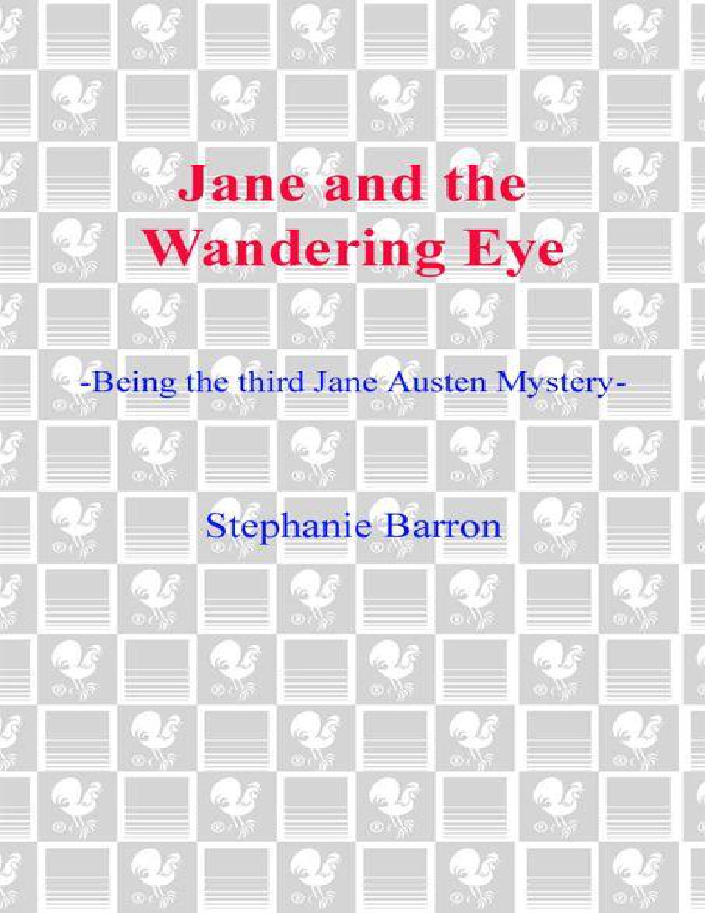Cover of Jane and The Wandering Eye (1998)