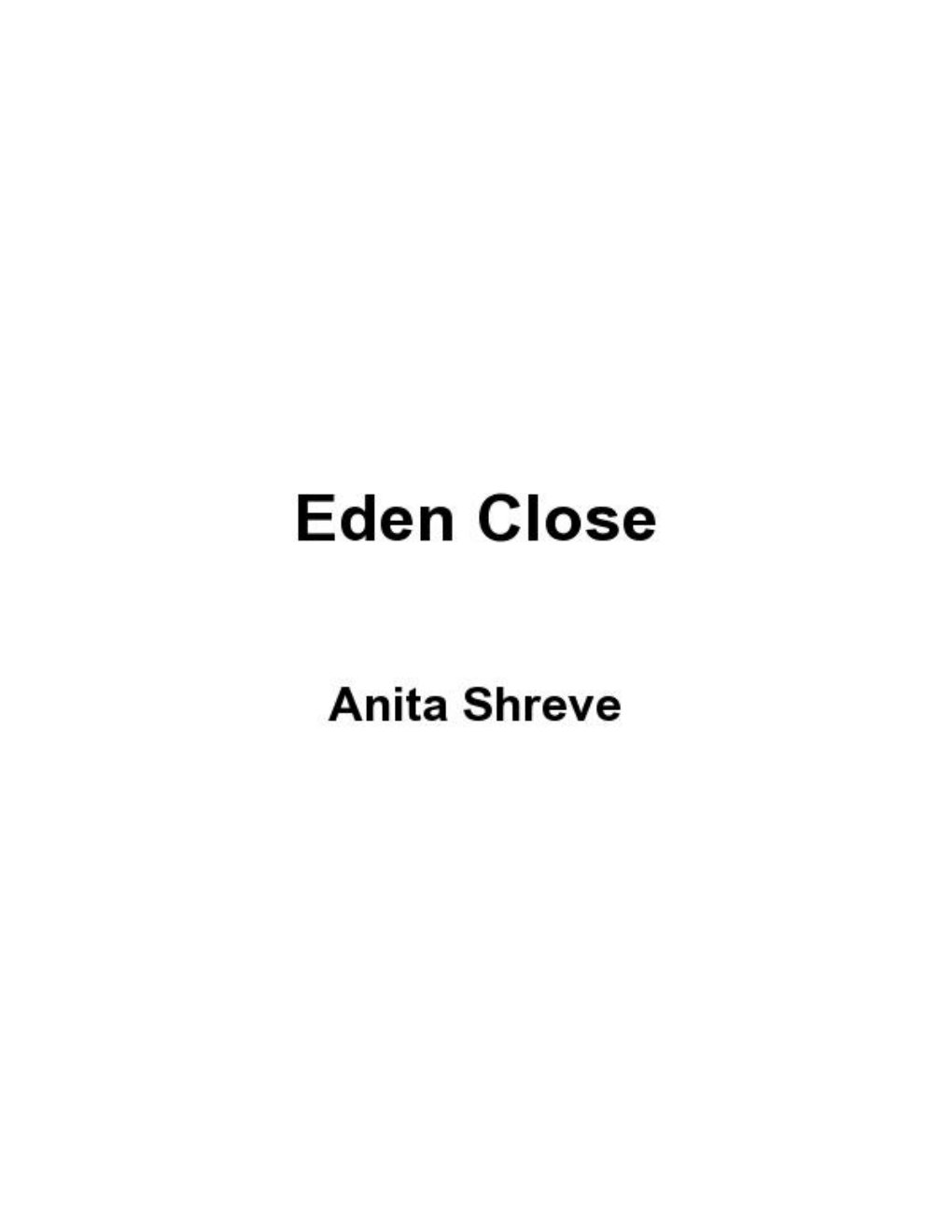 Cover of Eden Close