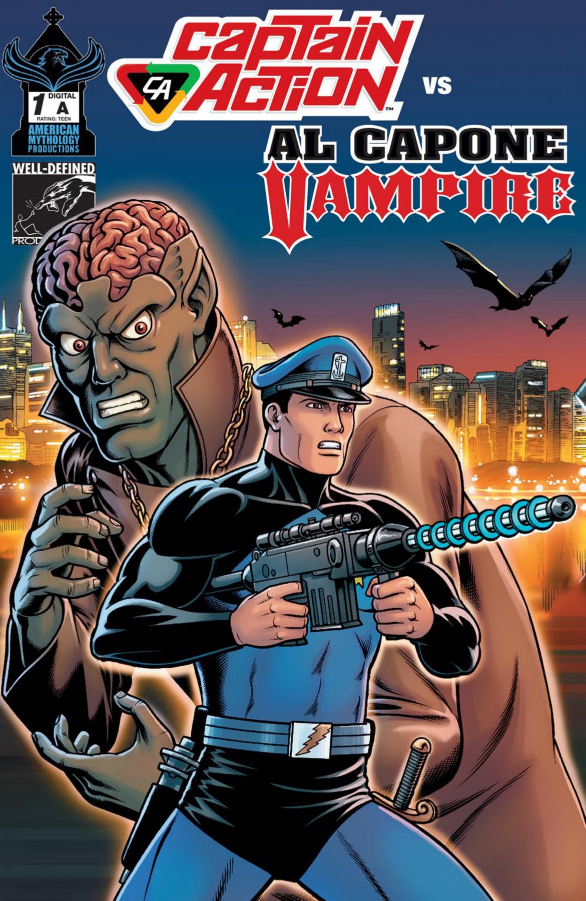 Captain Action vs. Al Capone Vampire #1