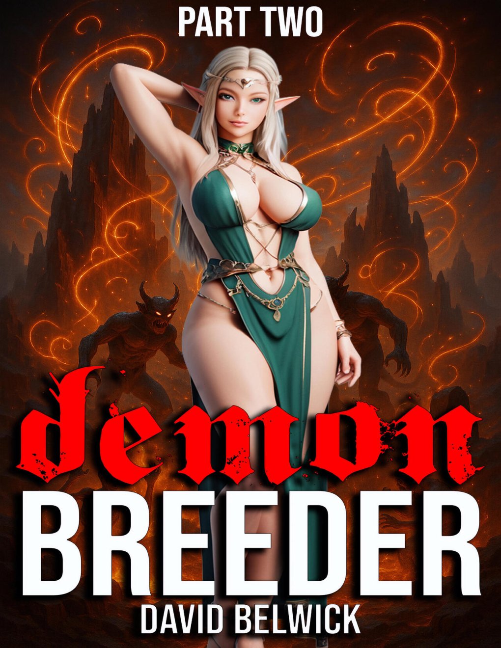 Cover of Demon Breeder - Part Two- A Supernatural Hellacious Harem (2025)