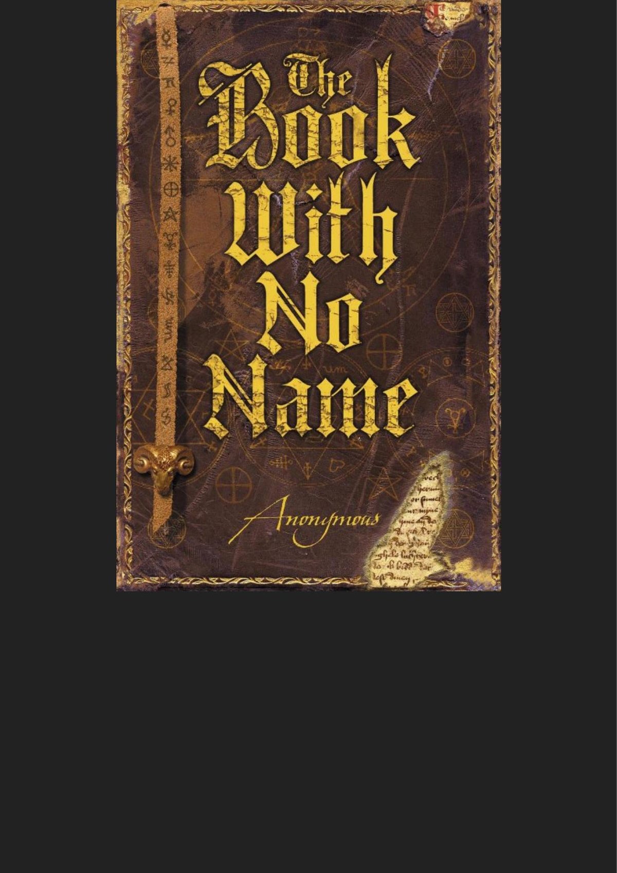 Cover of The Book With No Name