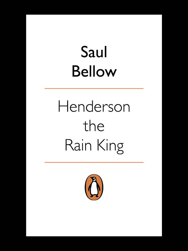 Cover of Henderson the Rain King
