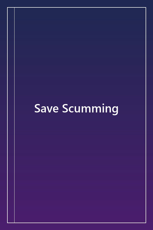 Cover of Save Scumming
