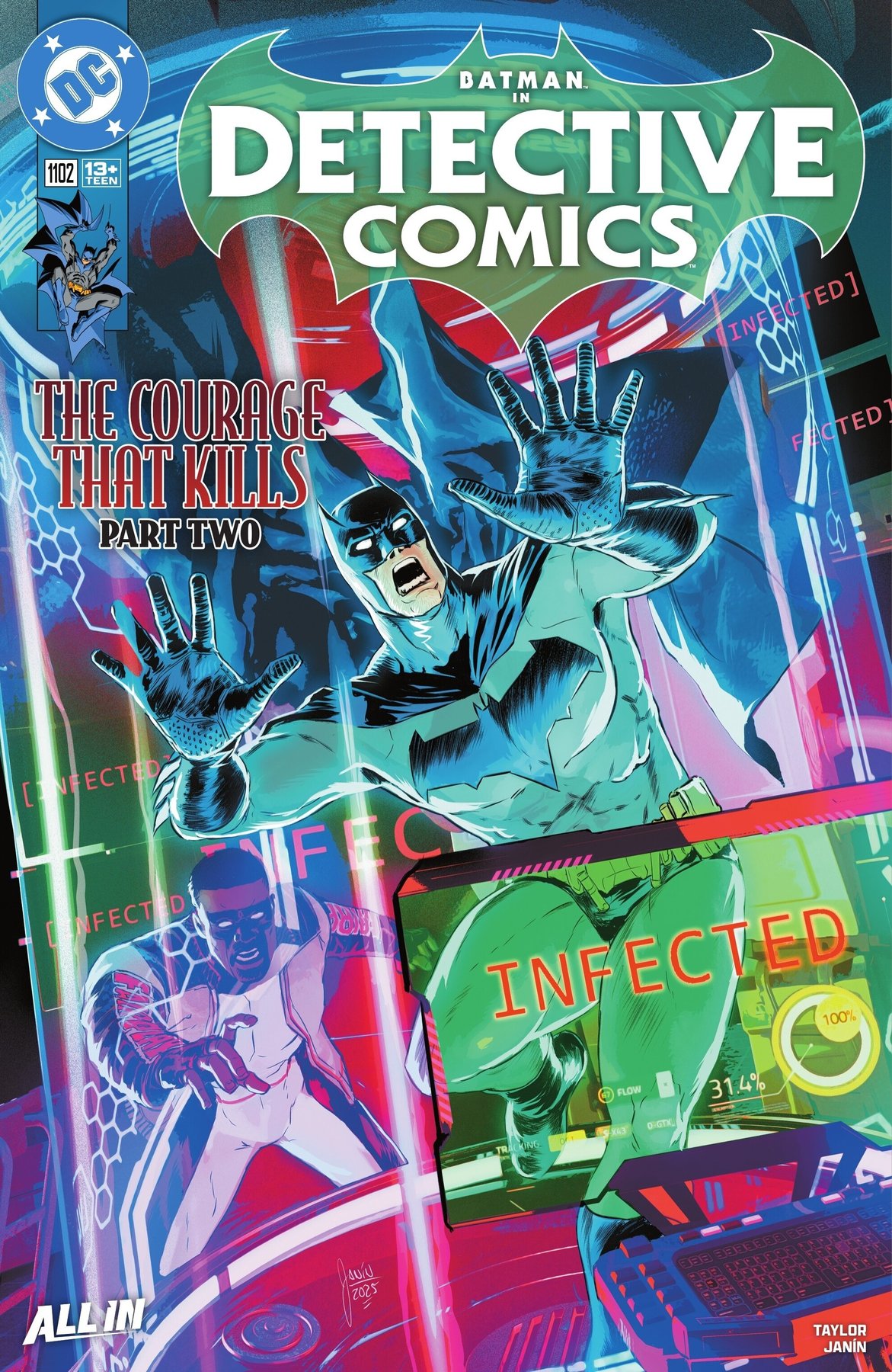 Cover of Detective Comics #1102 (2025)