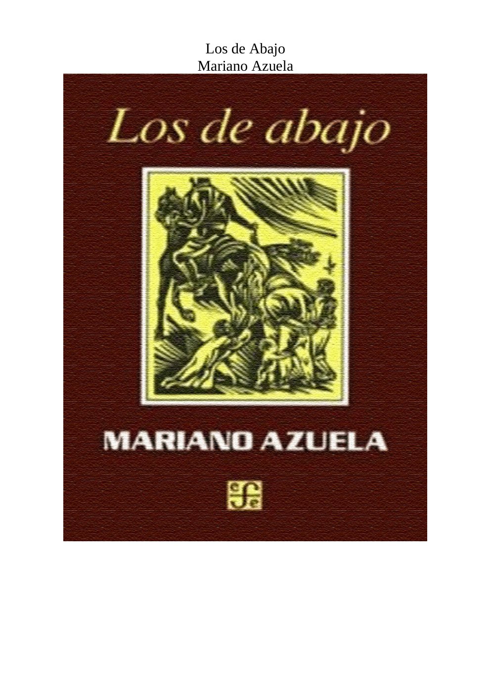 Cover of Los de Abajo