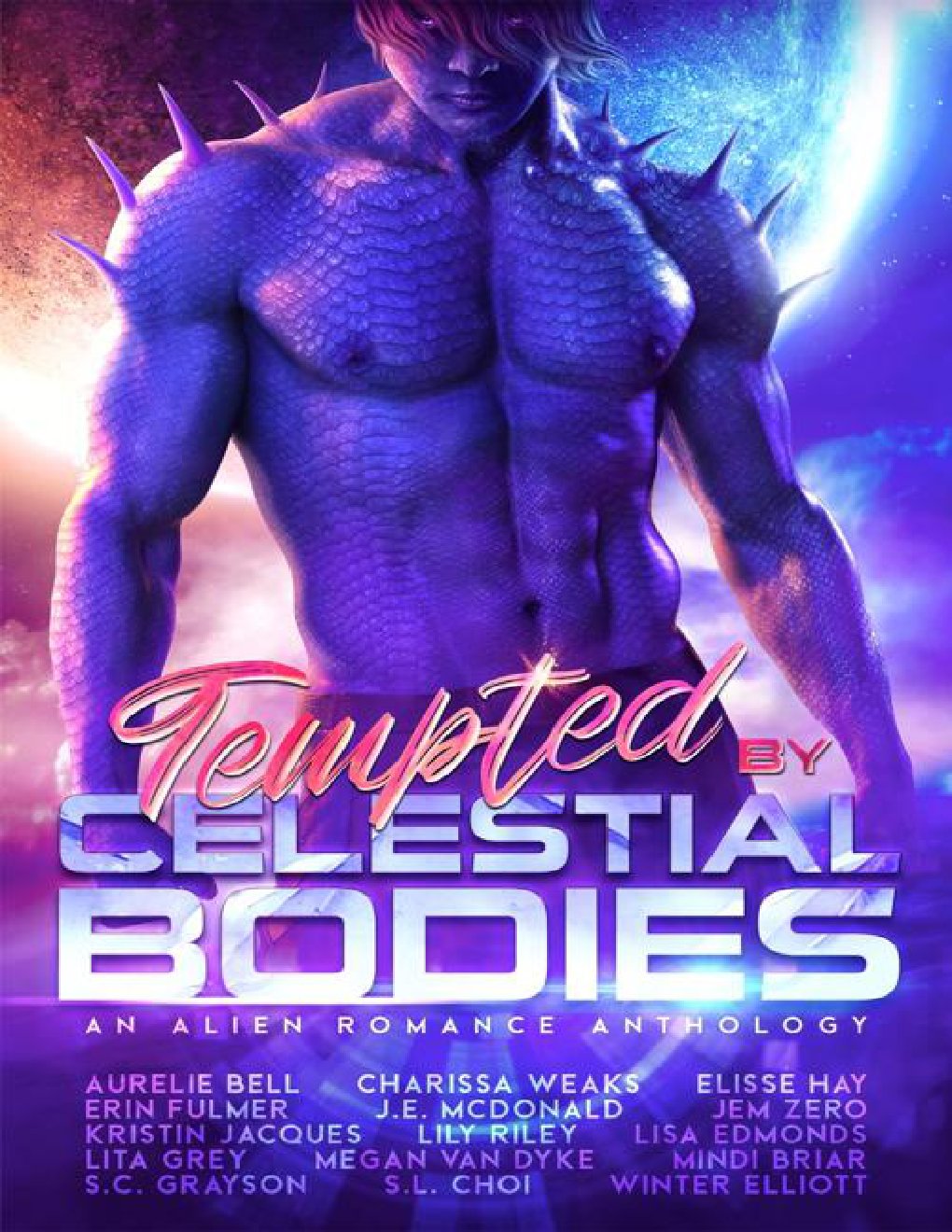 Cover of Tempted by Celestial Bodies: An Alien Romance Anthology