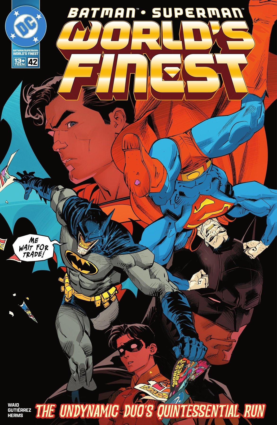 Cover of Superman - World's Finest 042 (2025)