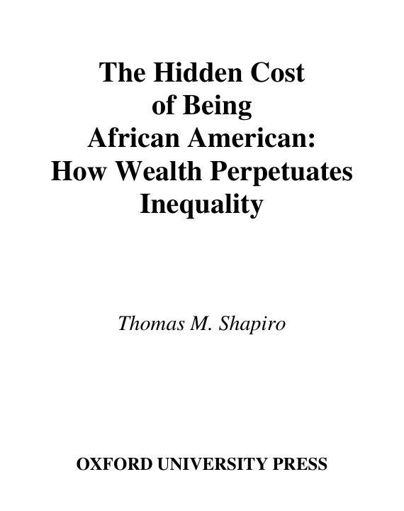 Cover of The Hidden Cost