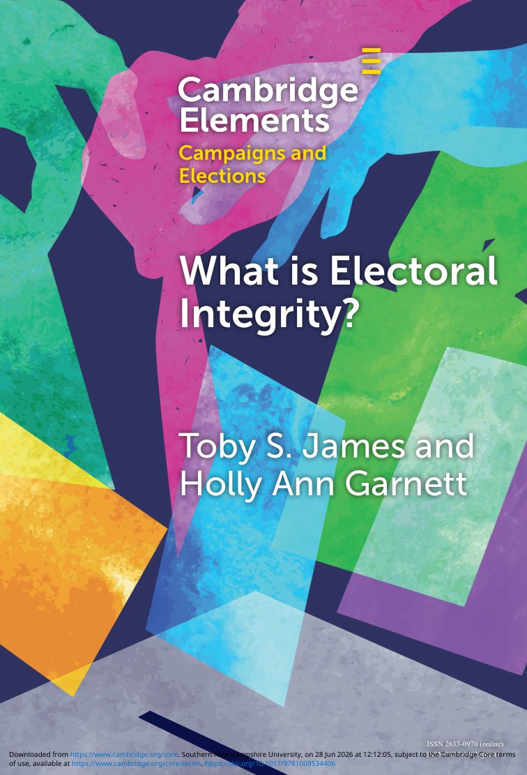 Cover of What Is Electoral Integrity (2010)
