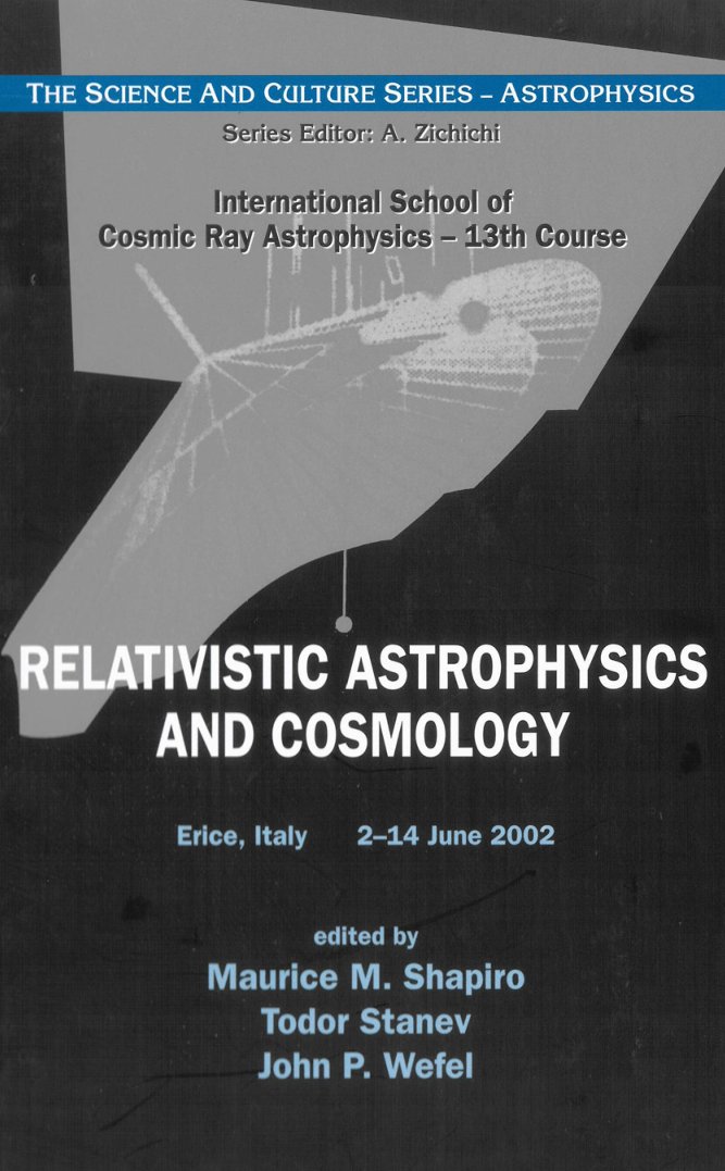 Cover of RELATIVISTIC ASTROPHYSICS