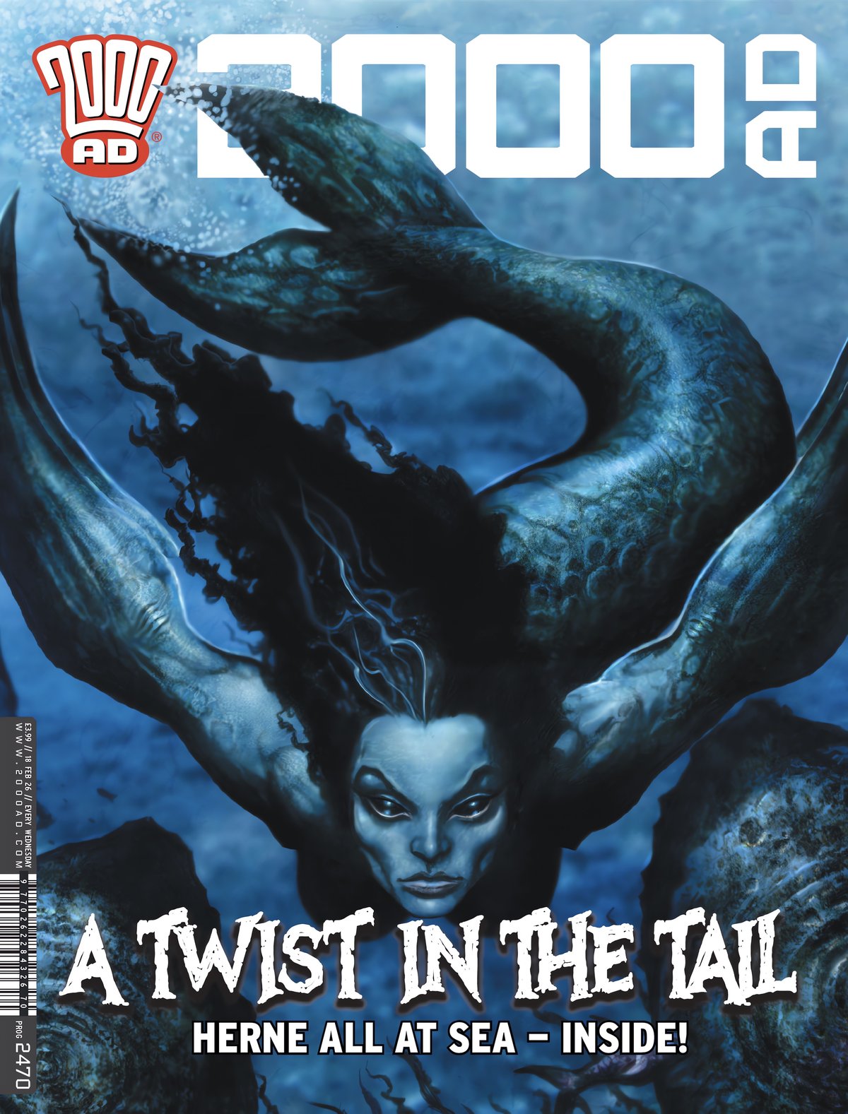 Cover of 2000AD prog 2470 (2026)