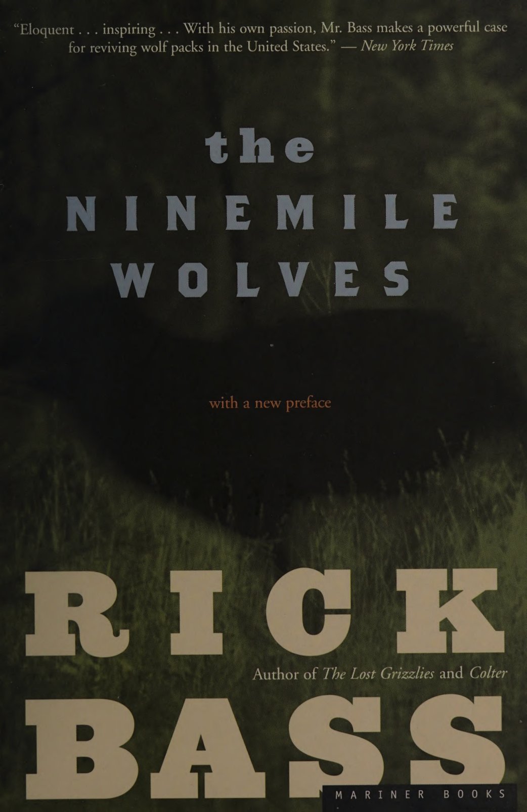 Cover of The Ninemile wolves