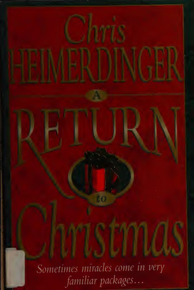 Cover of A return to Christmas