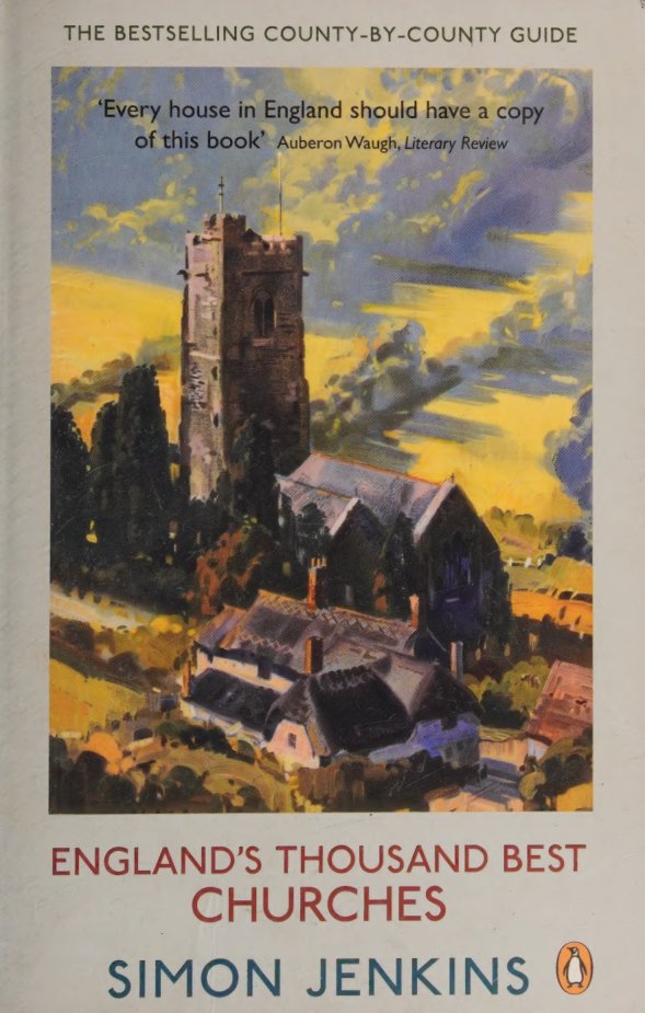 Cover of England's thousand best churches