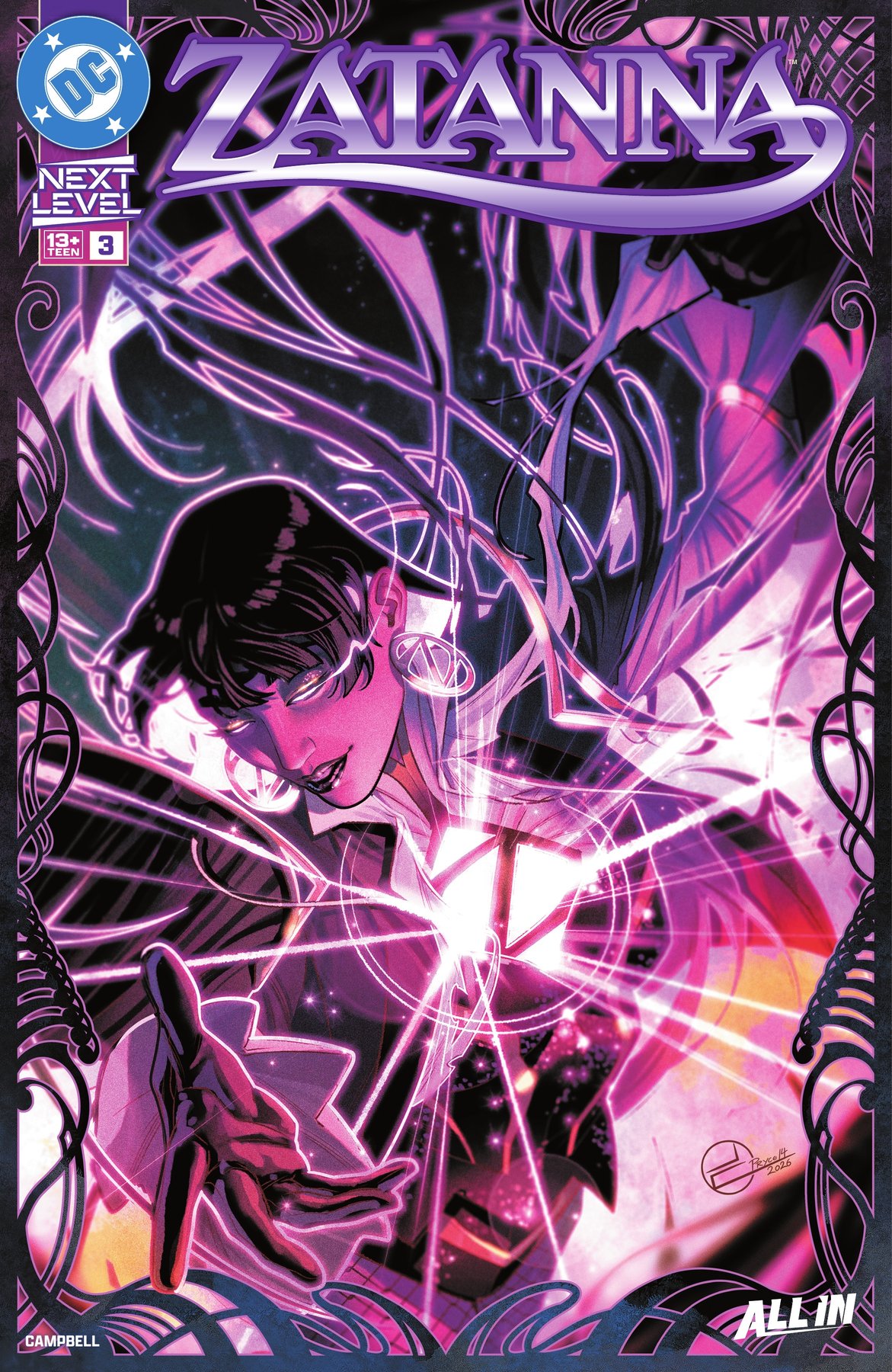 Cover of Zatanna #3