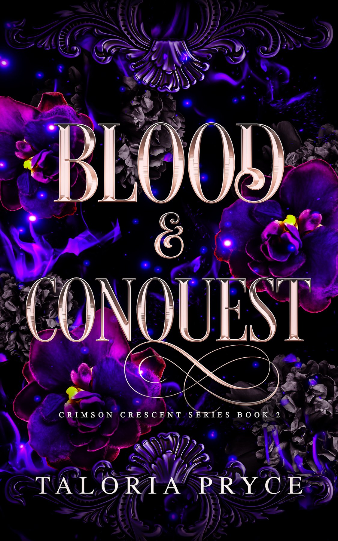 Cover of Blood & Conquest- A Vampire Romantasy (2025)