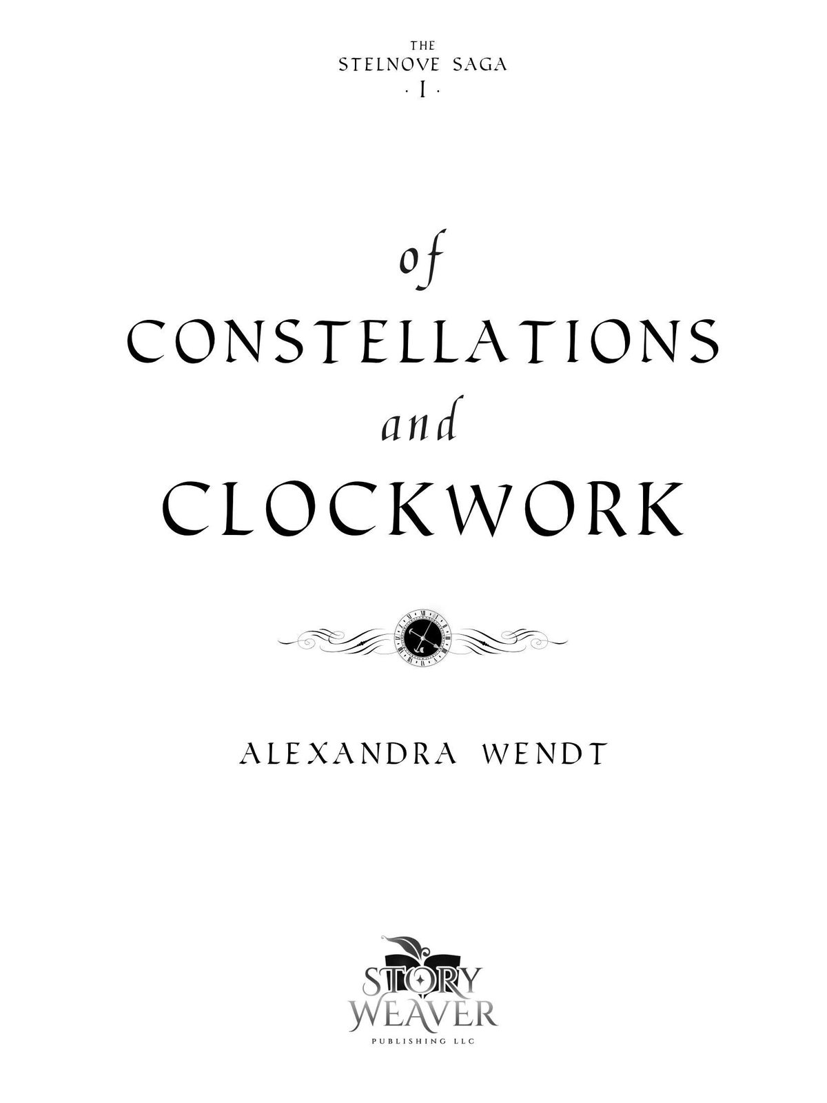 Cover of Of Constellations and Clockwork