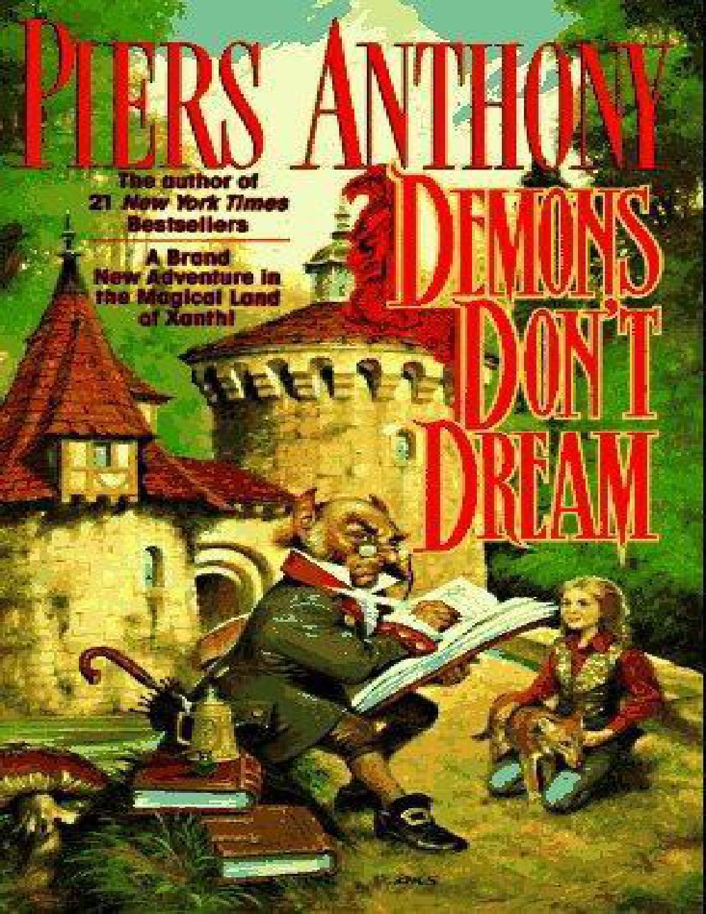 Cover of Xanth 16 - Demons Don't Dream