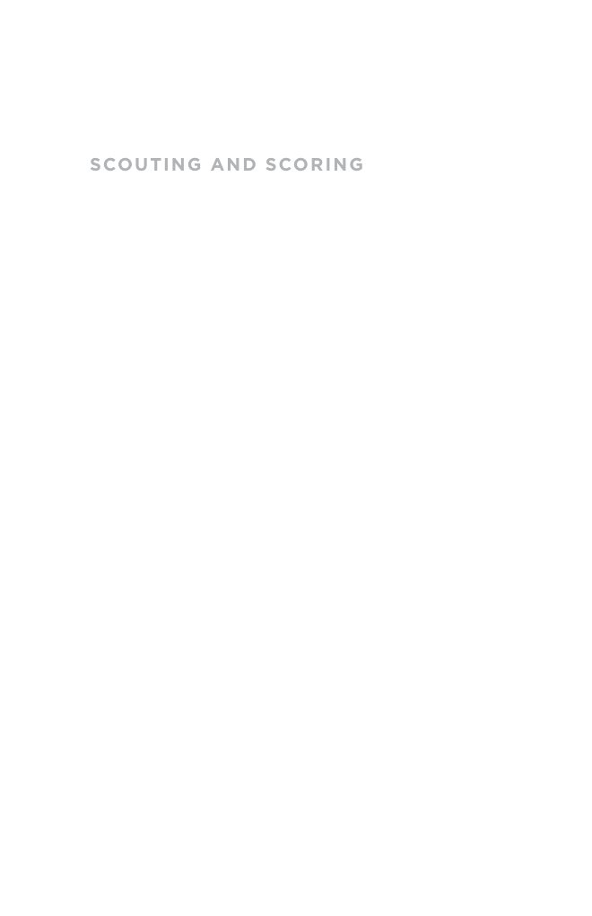 Cover of SCOUTING AND SCORING