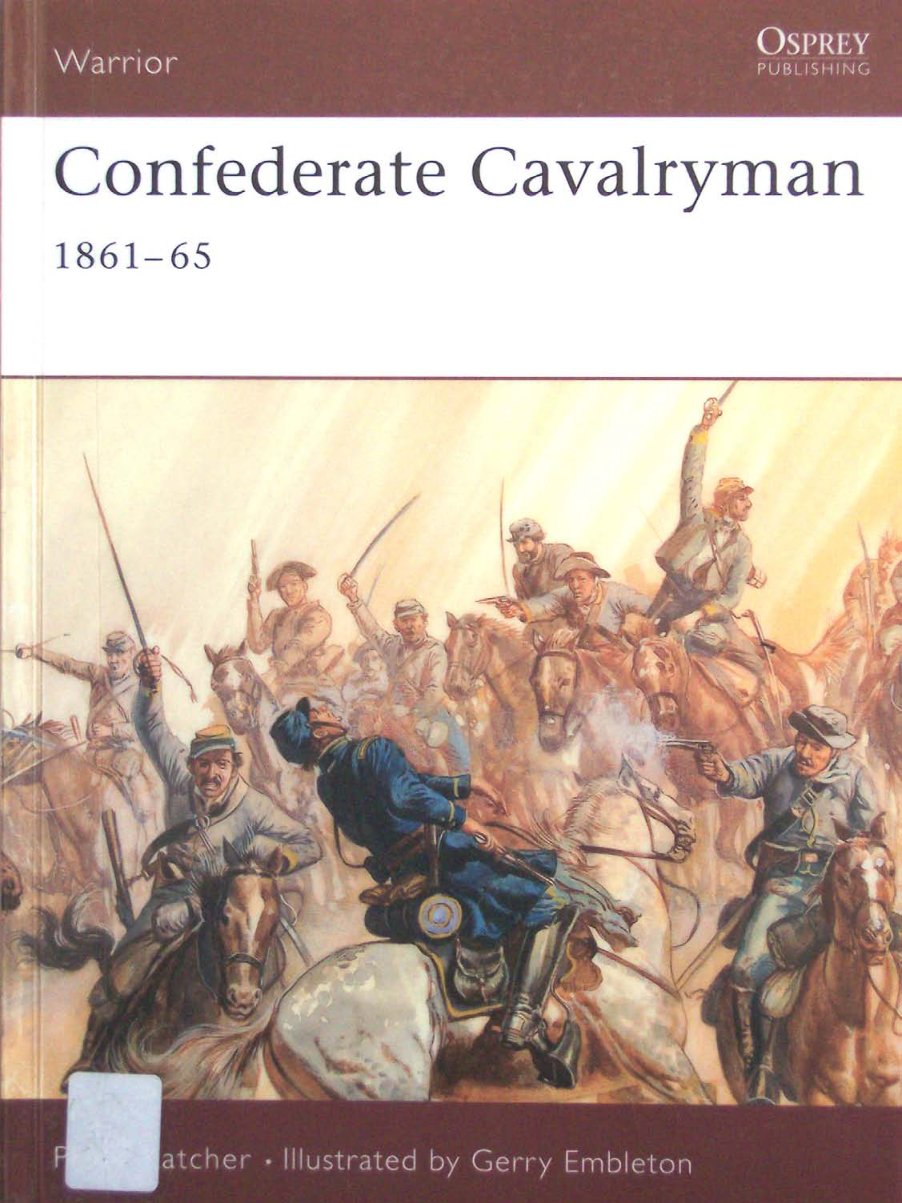 Cover of Confederate Cavalryman. 1861-1865 - Osprey