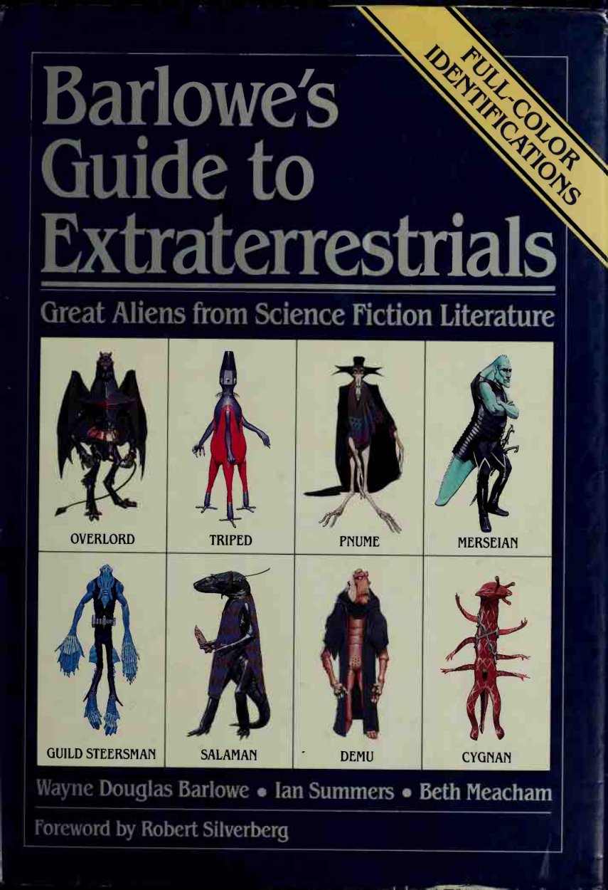 Cover of Barlowe's guide to extraterrestrials