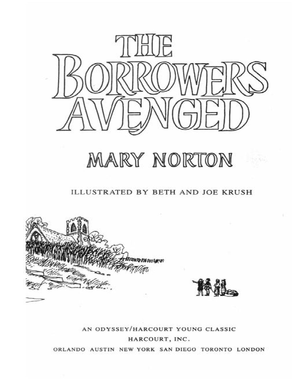 Cover of The Borrowers Avenged