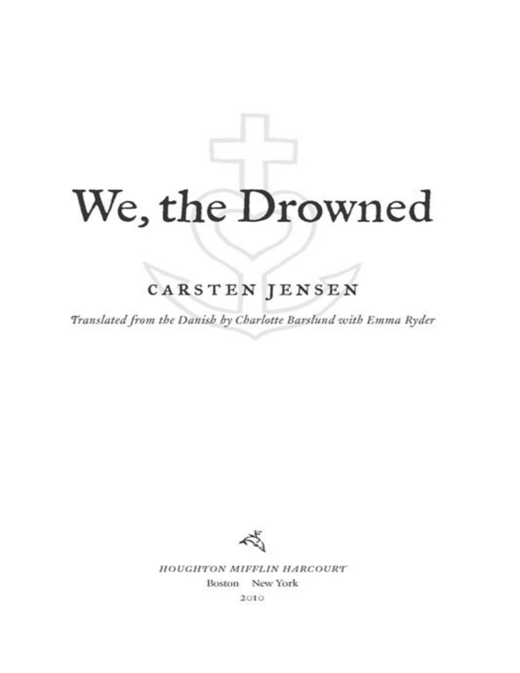 Cover of We, the Drowned (1834)