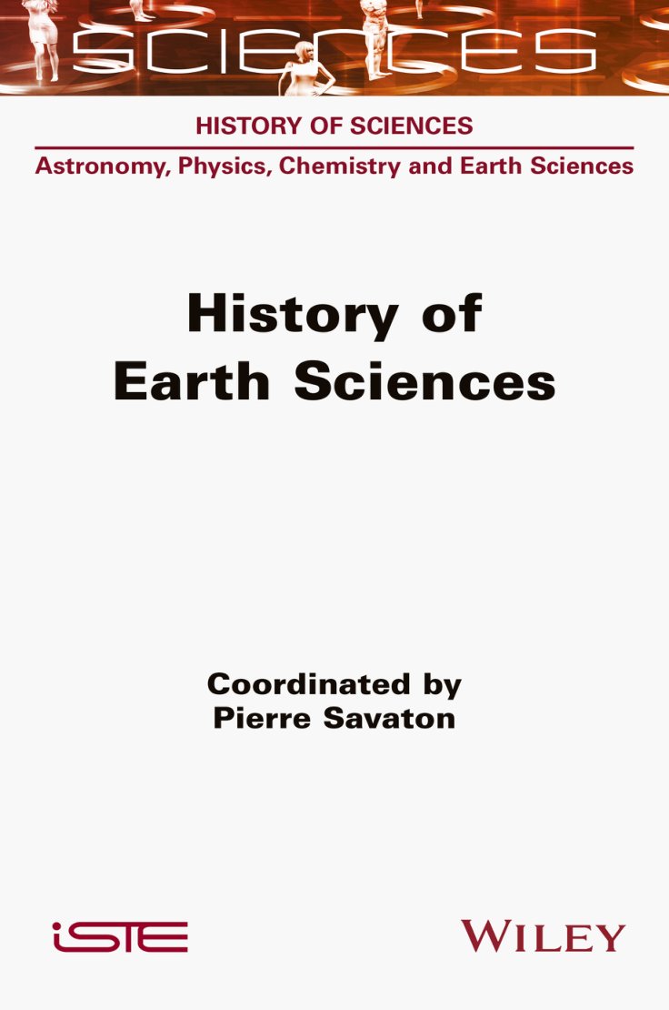 Cover of History of Earth Sciences