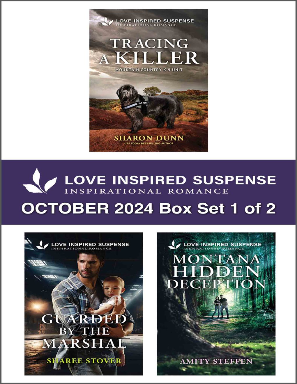 Cover of Love Inspired Suspense October 2024 Box Set 1 of 2