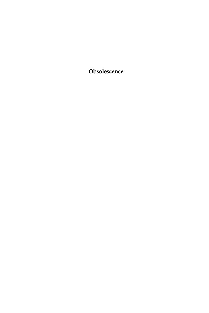 Cover of Obsolescence