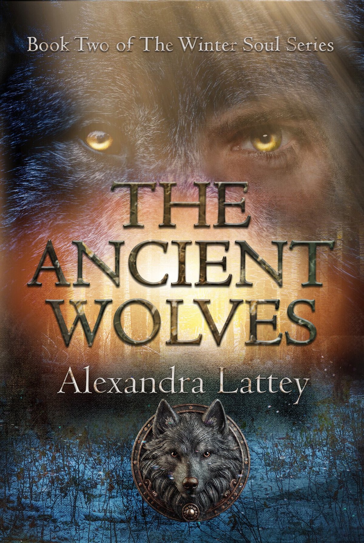 Cover of The Ancient Wolves- A wolf shifter action romance (2012)