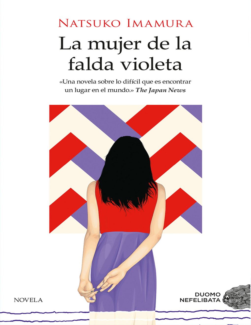Cover of La mujer de la falda violeta