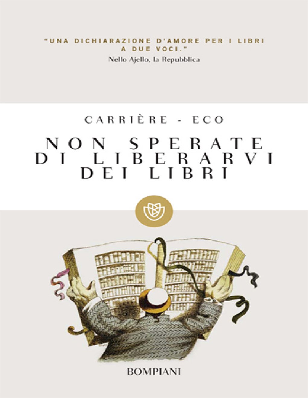 Cover of Non sperate di liberarvi dei libri
