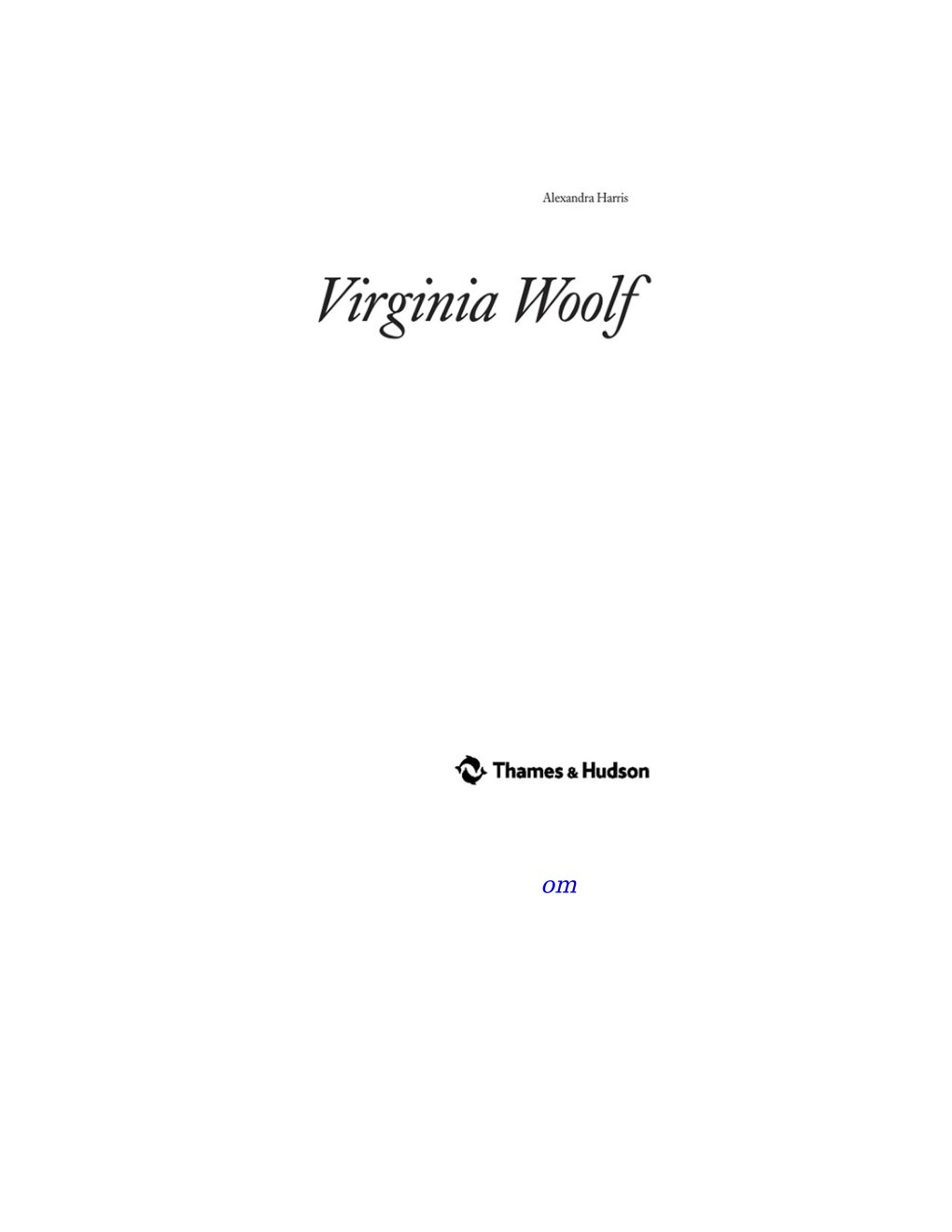 Cover of Virginia Woolf