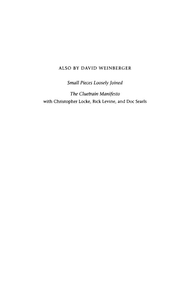 Cover of Everything is Miscellaneous