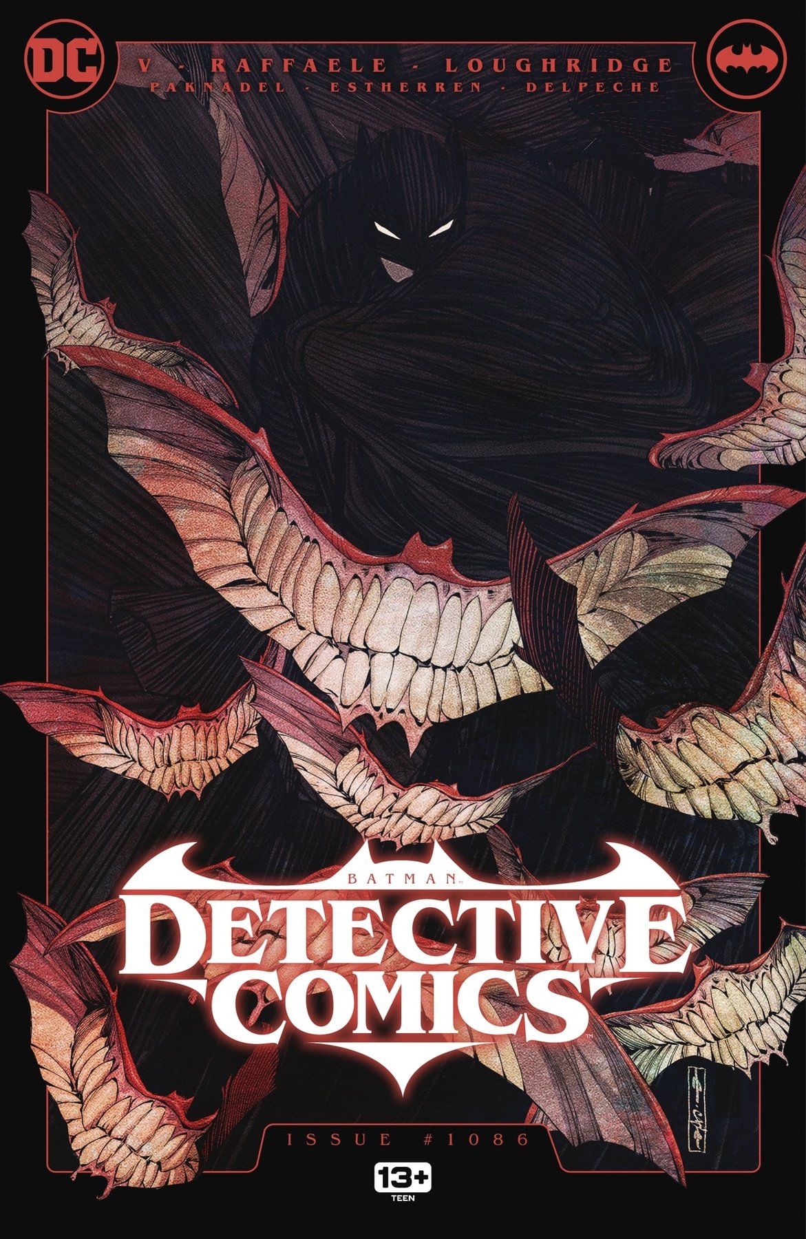 Cover of Detective Comics 1086 (2024)