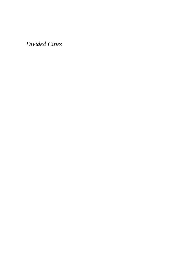 Cover of Divided Cities