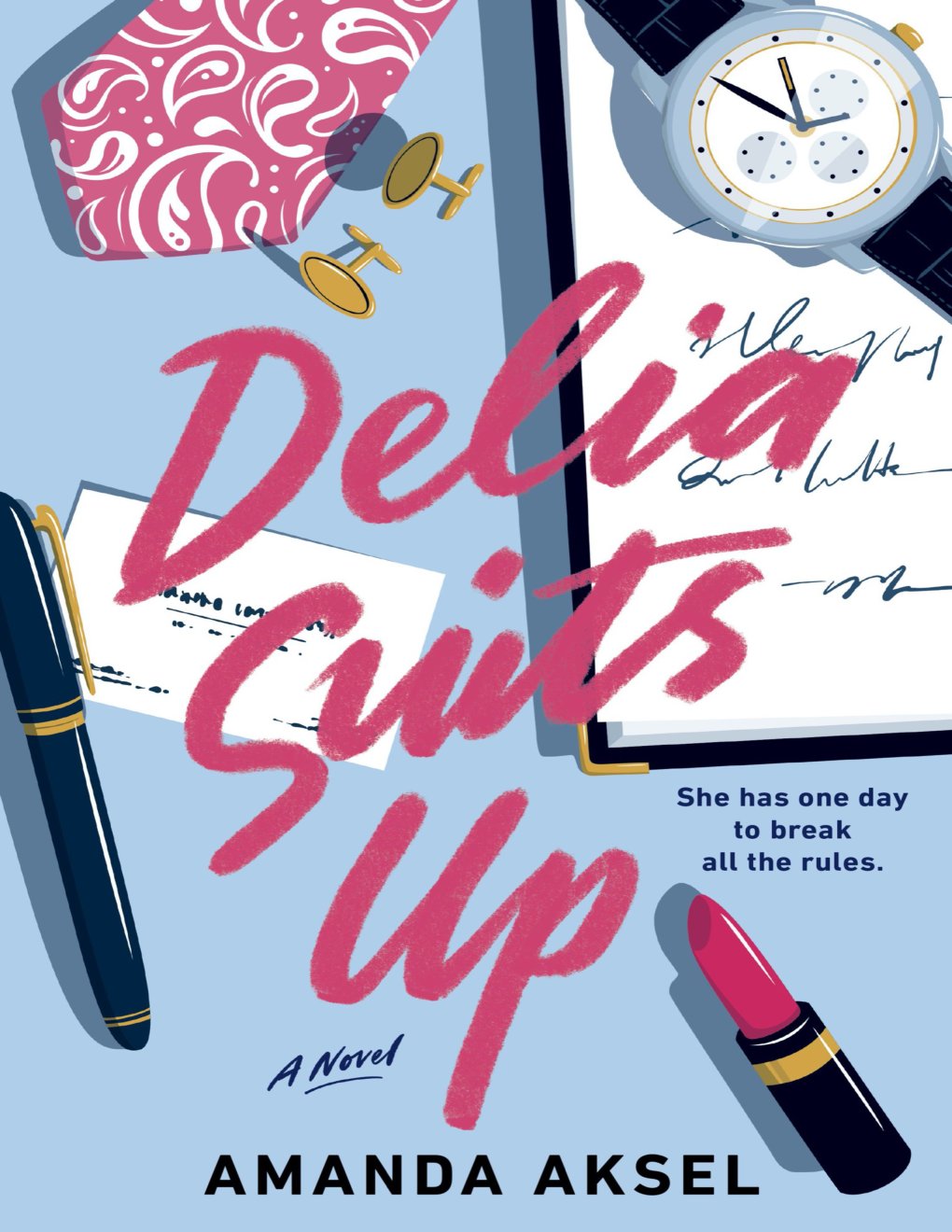 Cover of Delia Suits Up
