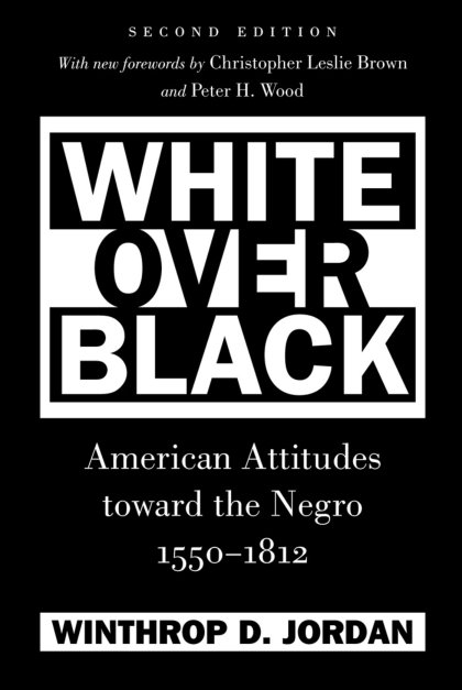Cover of WHITE OVER BLACK