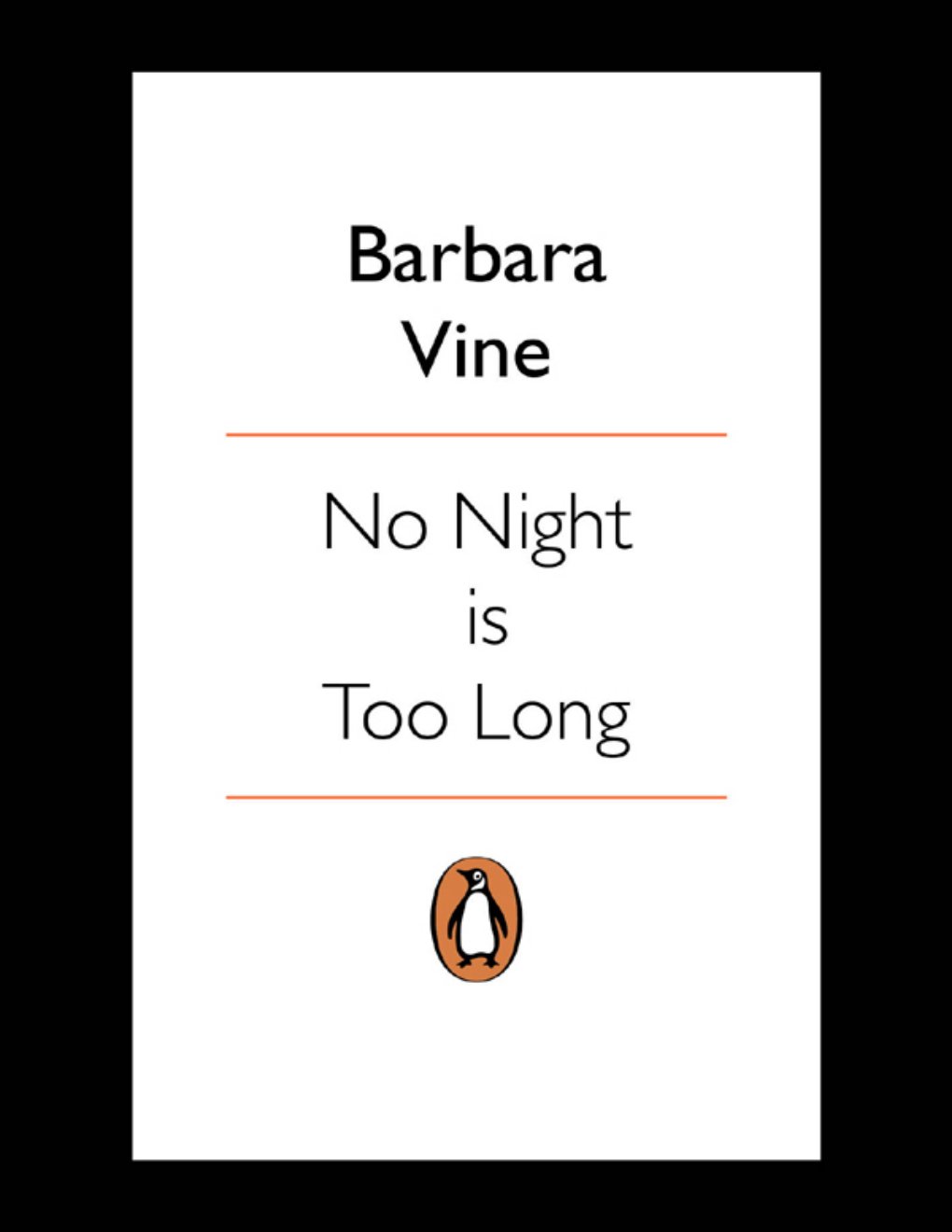 Cover of No Night is Too Long