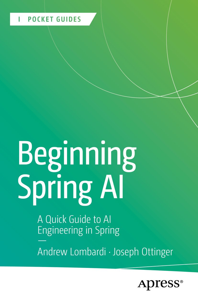 Cover of Beginning Spring AI; A Quick Guide to AI Engineering i