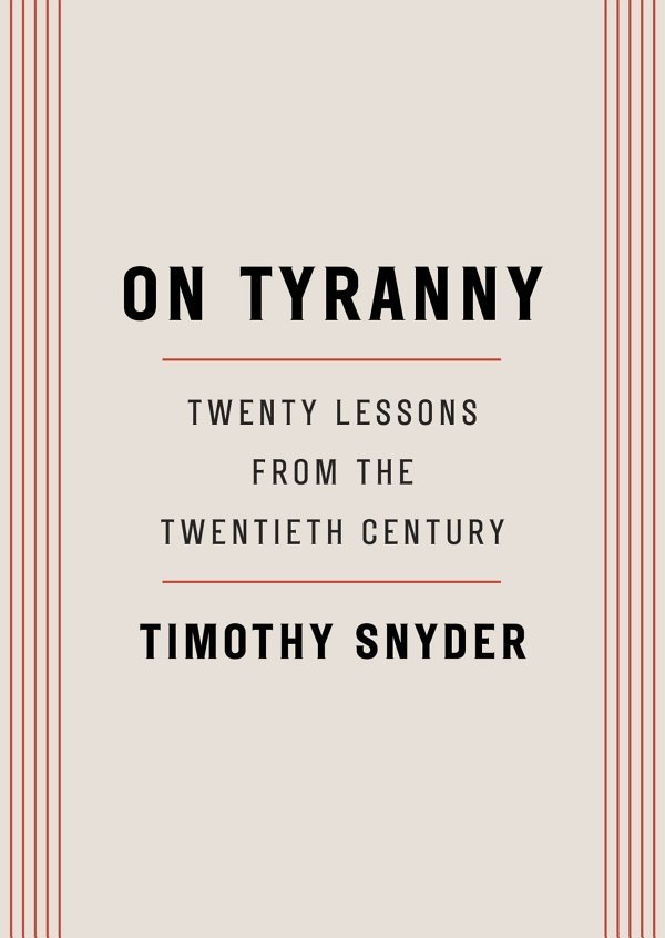 Cover of On Tyranny
