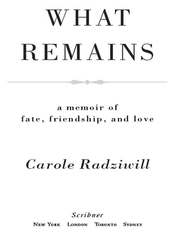 Cover of What Remains