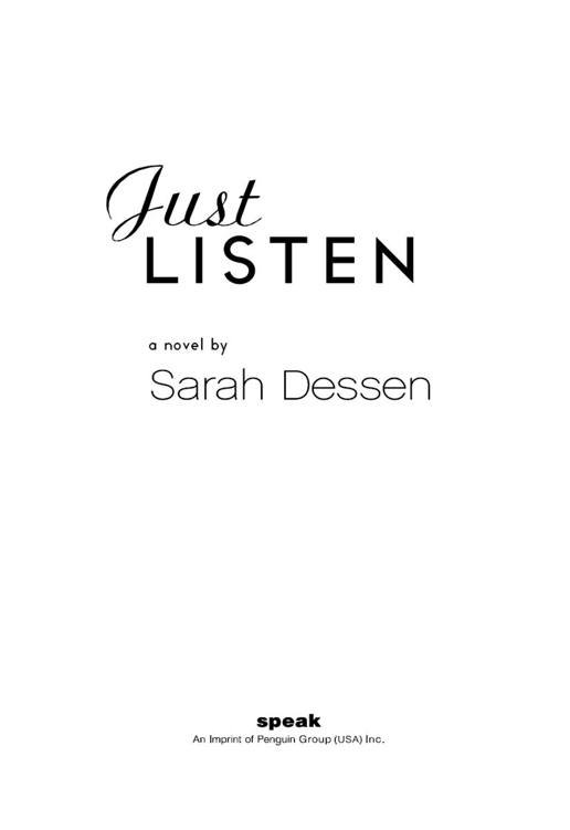 Cover of Just Listen (2006)