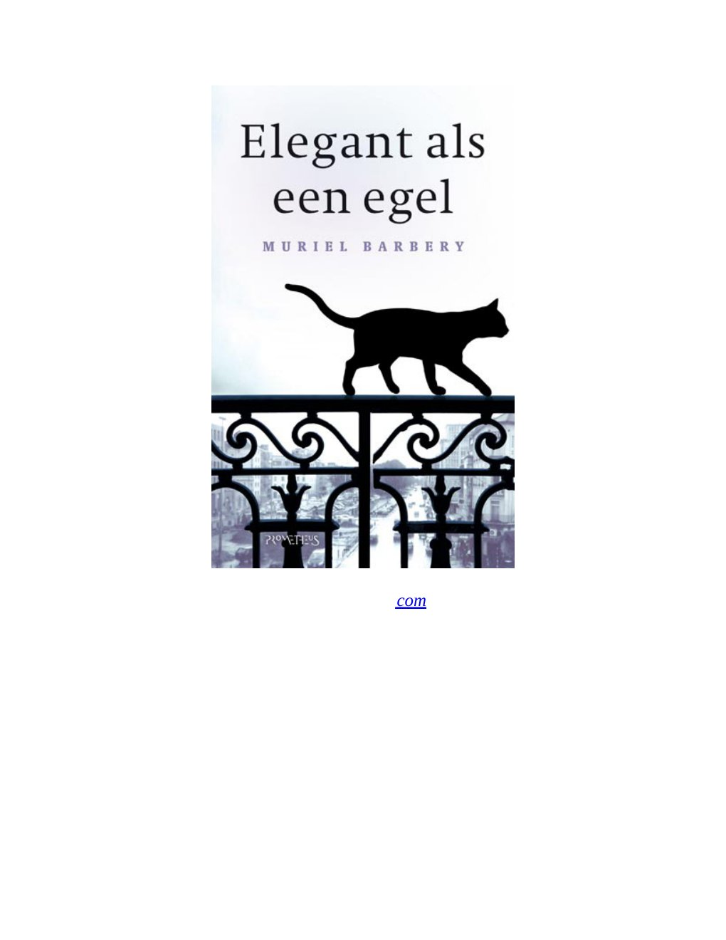 Cover of Elegant Als Een Egel